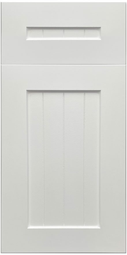 Farmington In Frosty White - Massachusetts Cabinets