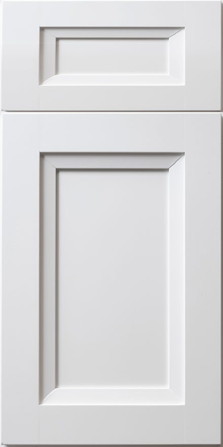 Jacksonville In Frosty White - Massachusetts Cabinets