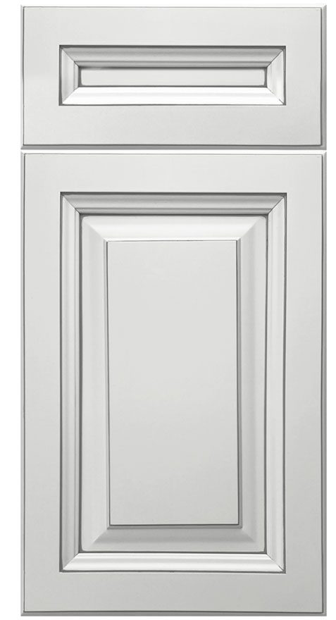 Kensington In Frosty White - Massachusetts Cabinets