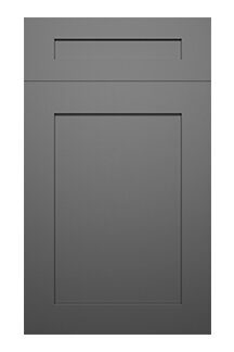 Gray Shaker / Delight Series - Golden Home Cabinetry Howell