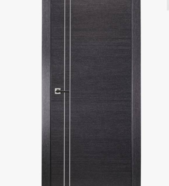 Avanti 2v Black Apricot Belldinni Modern Interior Door - Exotic Wood