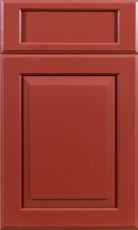 Full Overlay Red - Tedd Wood Cabinetry