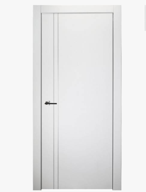 Unica 2v Bianco Noble Belldinni Modern Interior Door - City