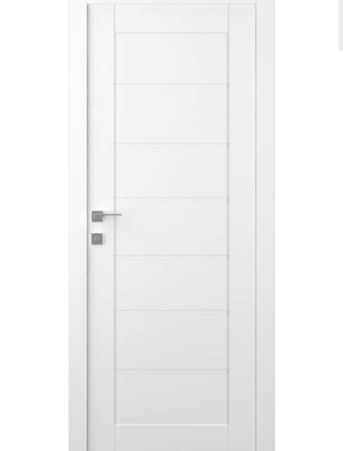 Alda Snow White Belldinni Modern Interior Door - Modular