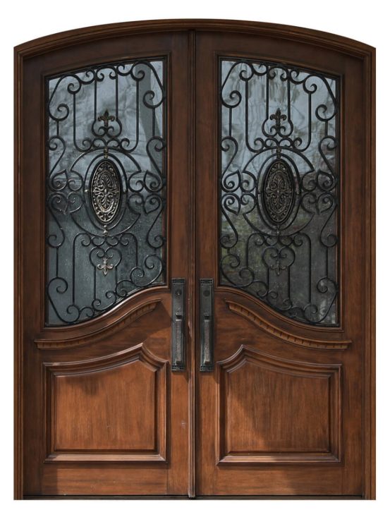 05 wrought iron exterior door 0