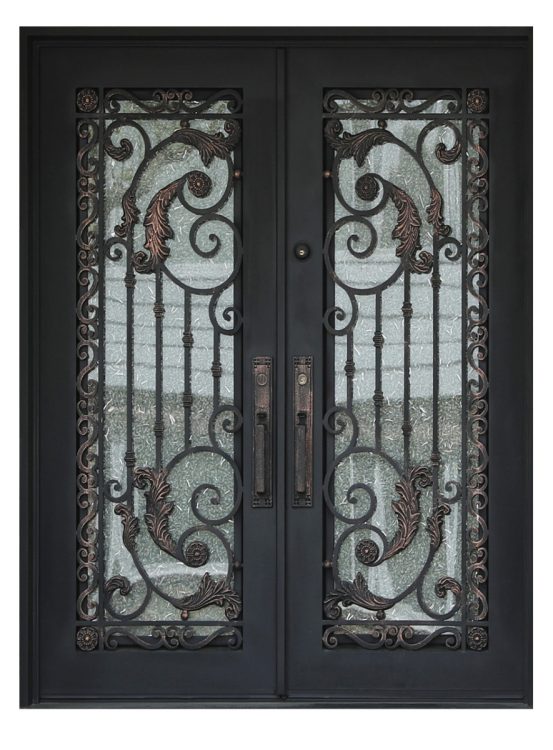 08 wrought iron exterior door 0