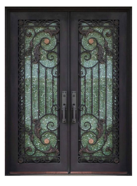 13 wrought iron exterior door 0a