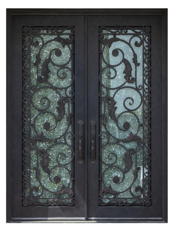 18 wrought iron exterior door 0