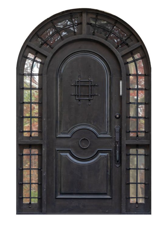 21 wrought iron exterior door 0