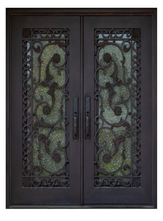 26 wrought iron exterior door 0