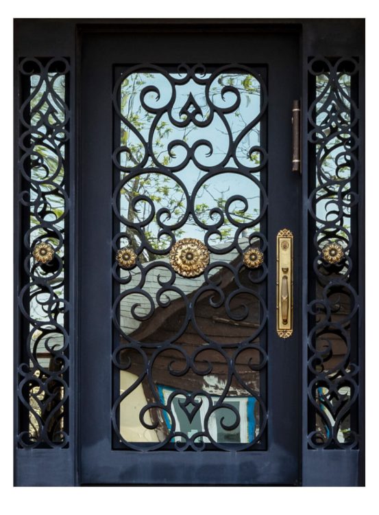 28 wrought iron exterior door 0