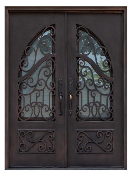 30 wrought iron exterior door 0