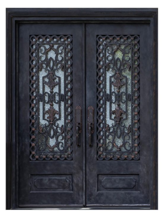 32 wrought iron exterior door 0