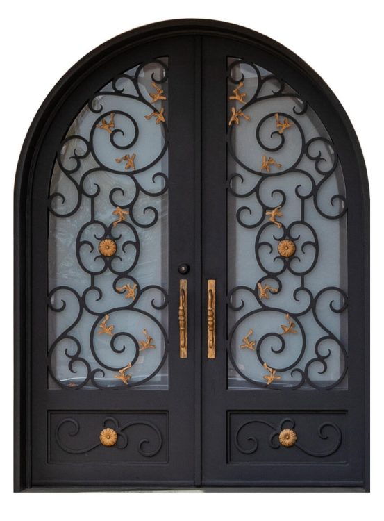 35 wrought iron exterior door 0