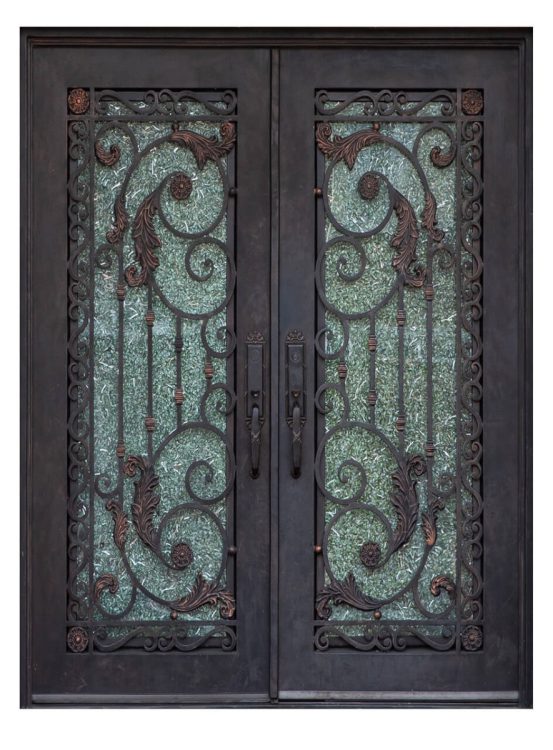 37 wrought iron exterior door 0