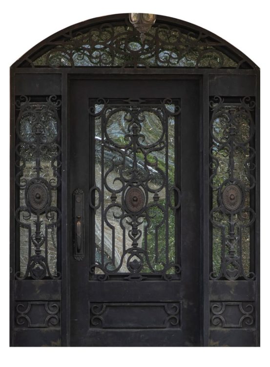 40 wrought iron exterior door 0