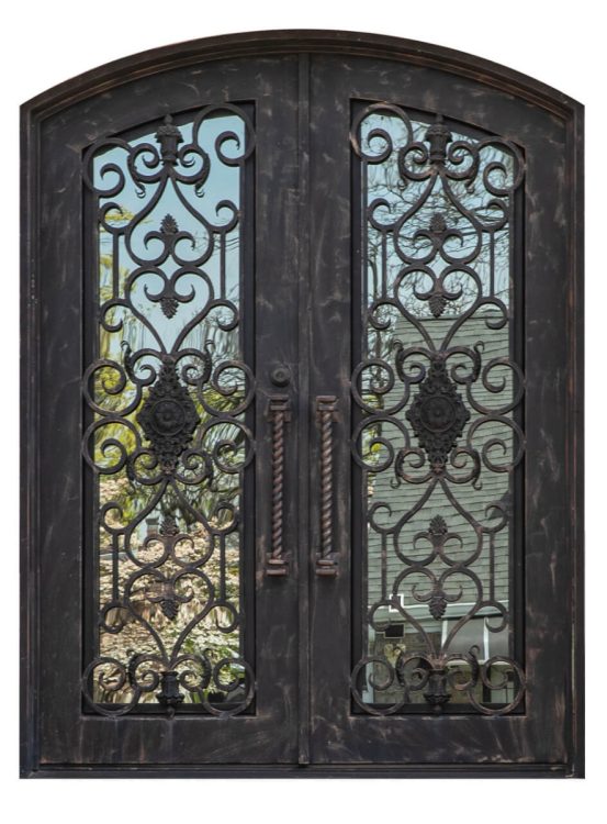 41 wrought iron exterior door 0