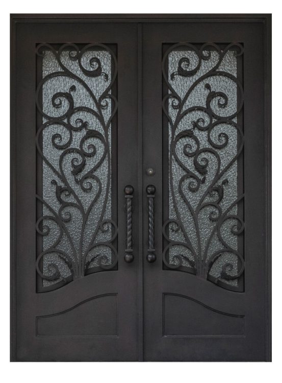 44 wrought iron exterior door 0