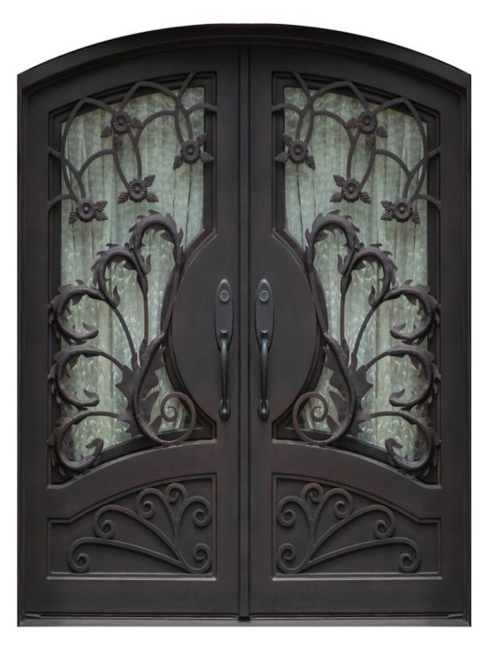 47 wrought iron exterior door 0