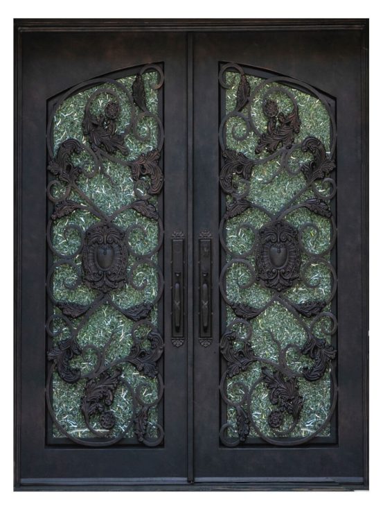 49 wrought iron exterior door 0