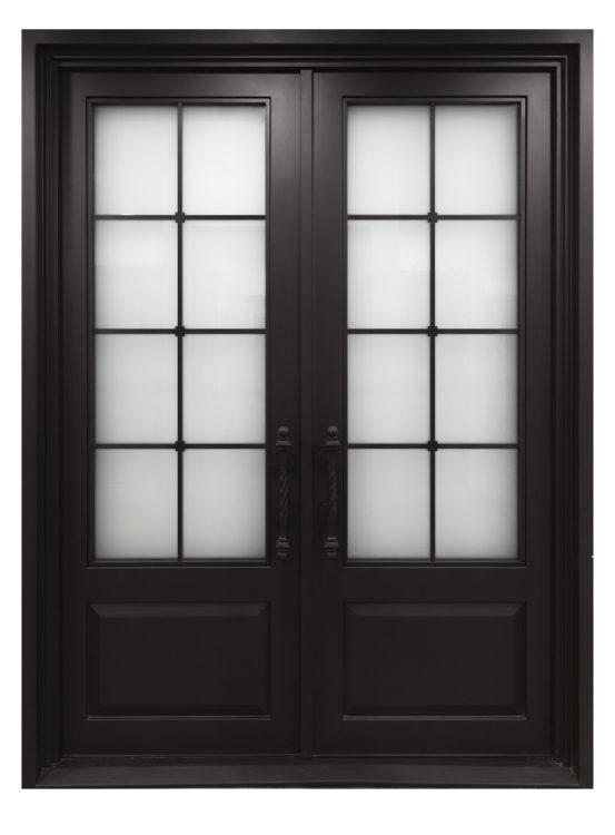 nova royal series wrought iron custom exterior door style 052 0