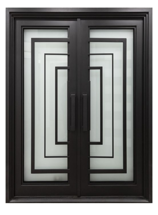 nova royal series wrought iron custom exterior door style 054 0