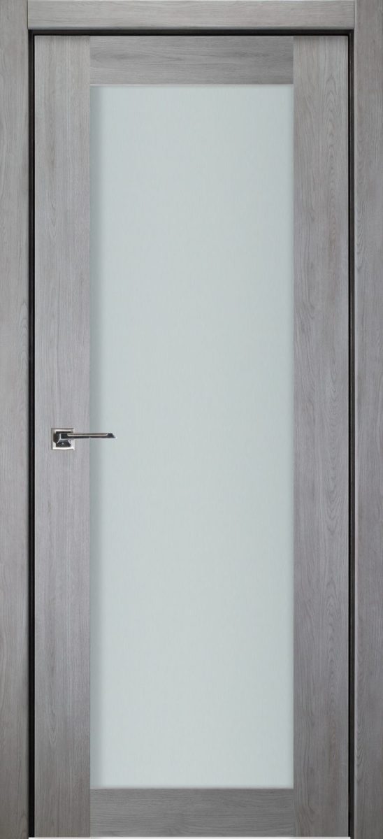 Italia 1-Lite French Interior Door Light Gray - Italia series French doors