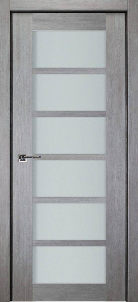 Italia 6-Lite French Interior Door Light Gray - Italia series French doors