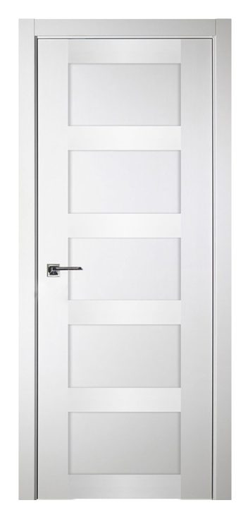 nova italia stile 5 lite alaskan white laminate interior door 0