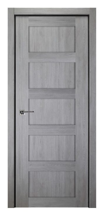 nova italia stile 5 lite light grey laminate interior door 0