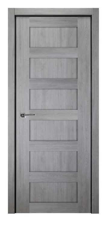 nova italia stile 6 lite light grey laminate interior door 0