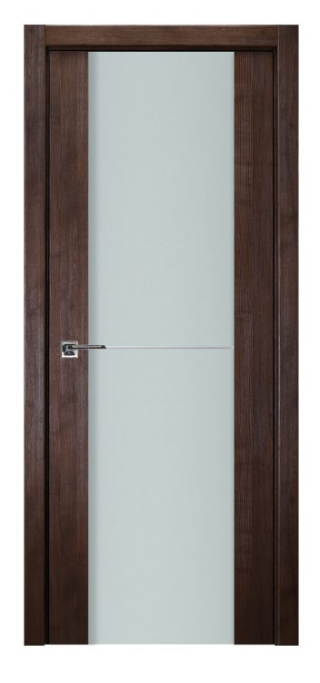 nova italia vetro 1h prestige brown laminate interior door 0