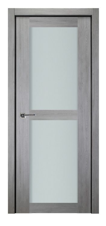 nova italia vetro 2 lite light grey laminate interior door 0