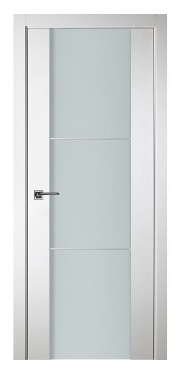 nova italia vetro 2h alaskan white laminate interior door 0