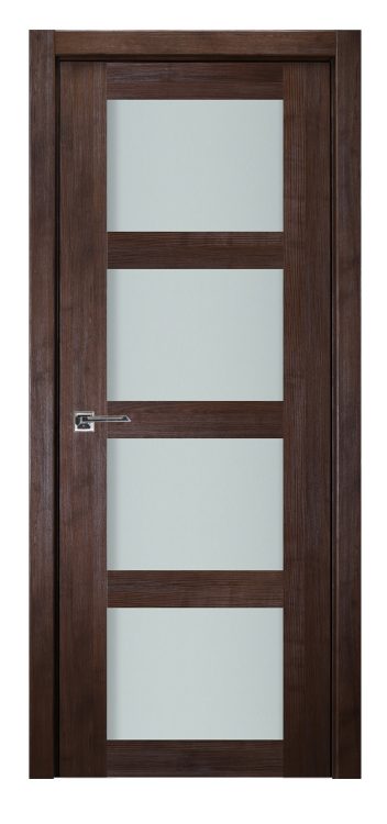 nova italia vetro 4 lite prestige brown laminate interior door 0