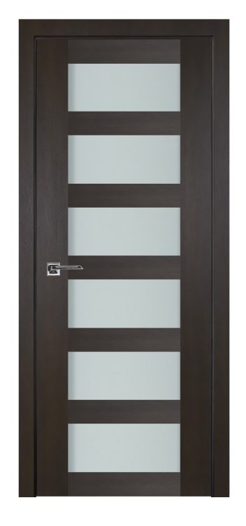 nova italia vetro 6 lite premium wenge laminate interior door 0