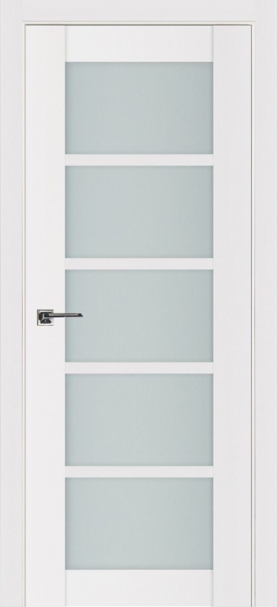 Italia 5-Lite French Interior Door Alaskan White - Italia series French doors