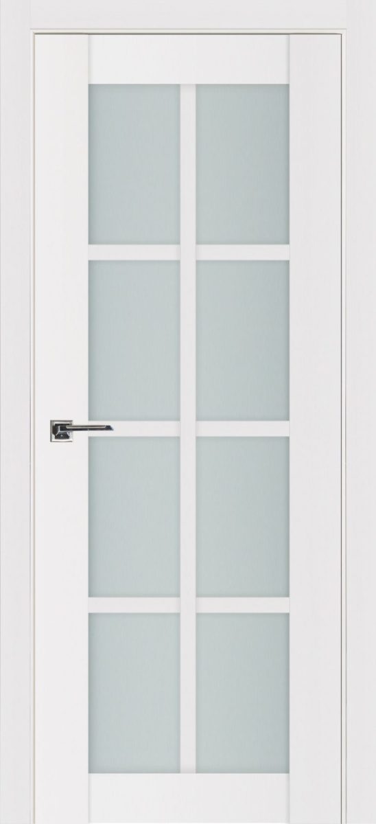 Italia 8-Lite French Interior Door Alaskan White - Italia series French doors