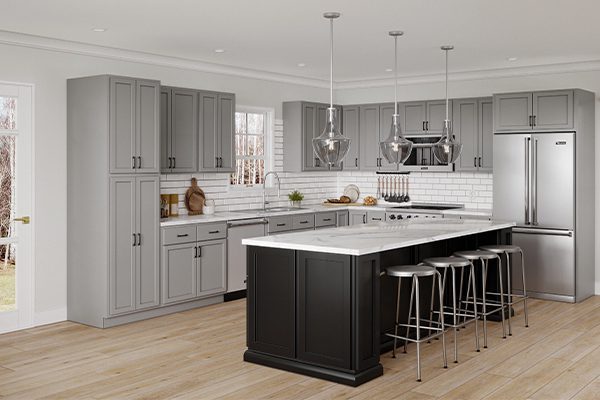 GREY CABINETS